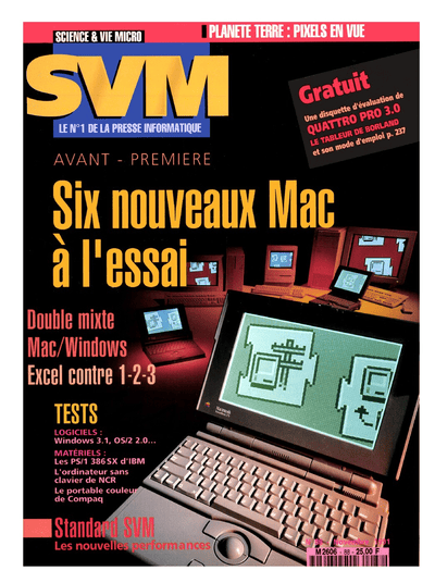 Cover of Science & Vie Micro issue 88, November 1991